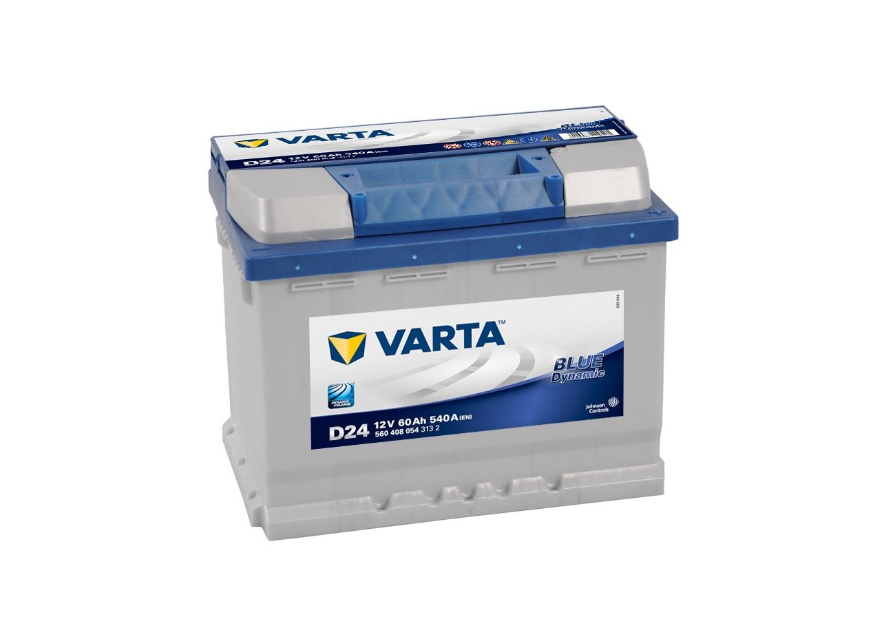 Batterie Auto 12v 60ah Varta Blue Dynamic D24 Battery Center
