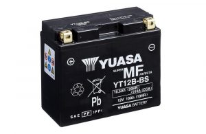 YUASA-Batterie-Moto-Yuasa-AGM-(Cartouche-d'acide-fournie)-12v-10ah-YT12-BBS