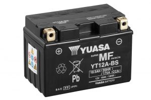 YUASA-Batterie-Moto-Yuasa-AGM-(Cartouche-d'acide-fournie)-12v-10ah-YT12A-BS