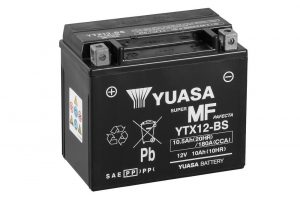 YUASA-Batterie-Moto-Yuasa-AGM-(Cartouche-d'acide-fournie)-12v-10ah-YTX12BS