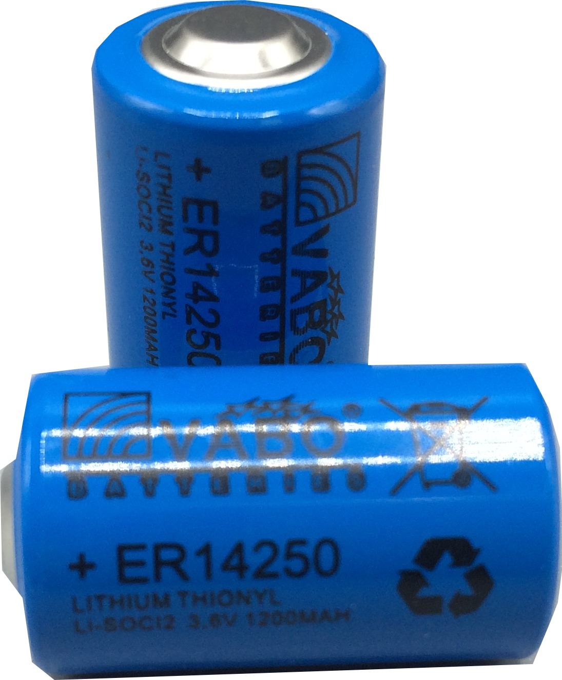 Pile lithium Thionyl 3.6 v 1200 Mah 1/2AA ER14250 - Battery Center