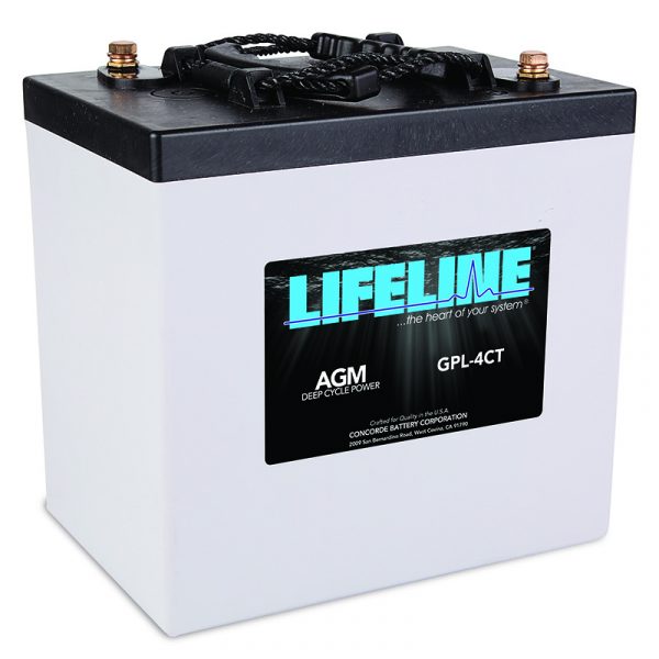 Batterie 6 volts 220 ah LIFELINE