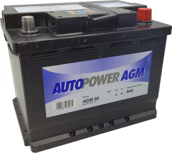 batterie agm 60ah